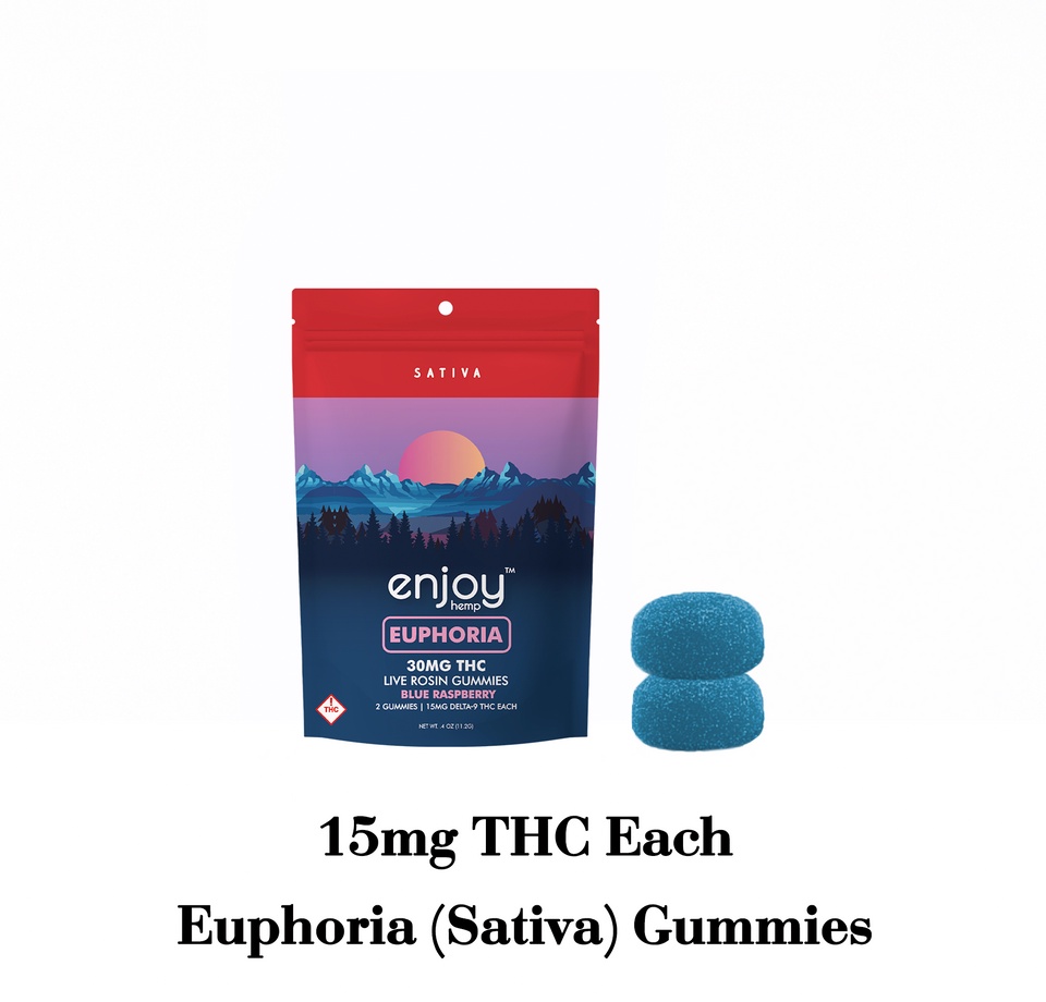 Enjoy Hemp Delta 9 Gummies 30mg / Euphoria